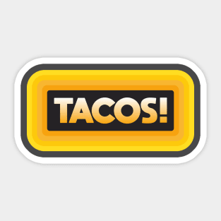 Tacos Sticker